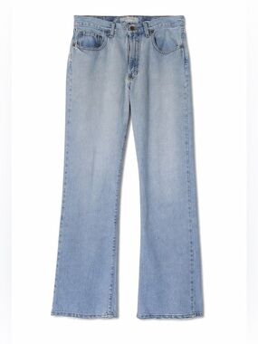 Abercrombie & Fitch Boy Bootleg Light Wash Jeans- 10